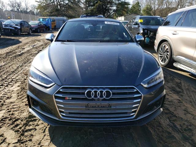 WAUC4CF53JA085575 - 2018 AUDI S5 PRESTIGE GRAY photo 5