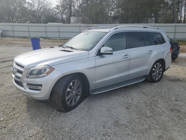 4JGDF7CE3DA162121 - 2013 MERCEDES-BENZ GL 450 4MATIC SILVER photo 1