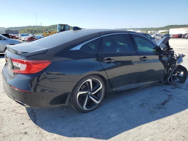 1HGCV1F31JA219892 - 2018 HONDA ACCORD SPORT შავი ფოტო 3