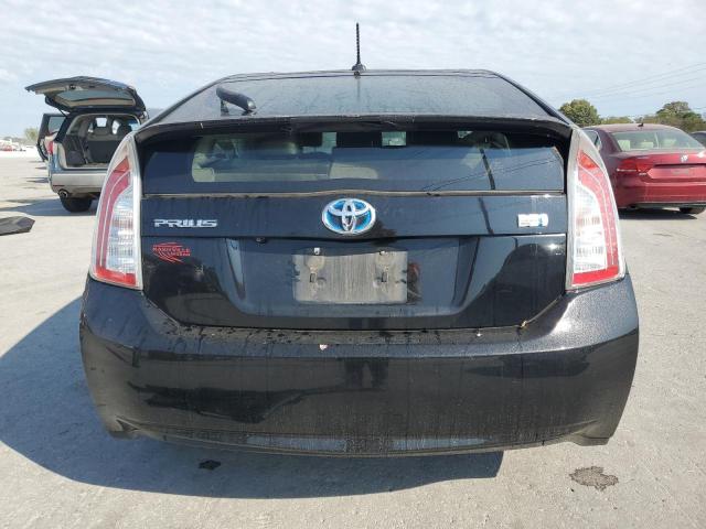 JTDKN3DU3E1788458 - 2014 TOYOTA PRIUS BLACK photo 6