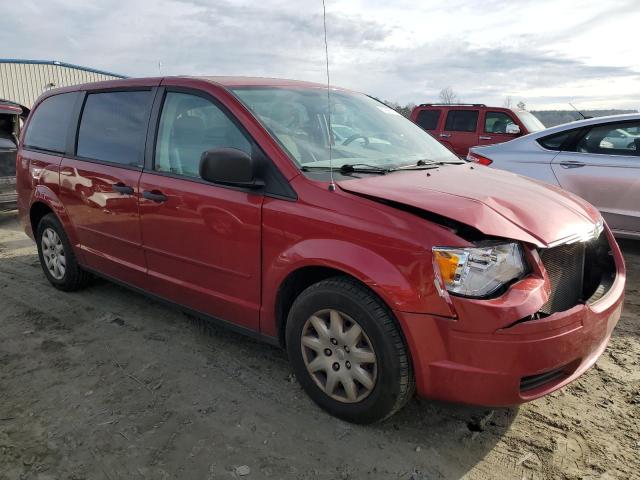 2A8HR44H68R750528 - 2008 CHRYSLER TOWN & COU LX RED photo 4