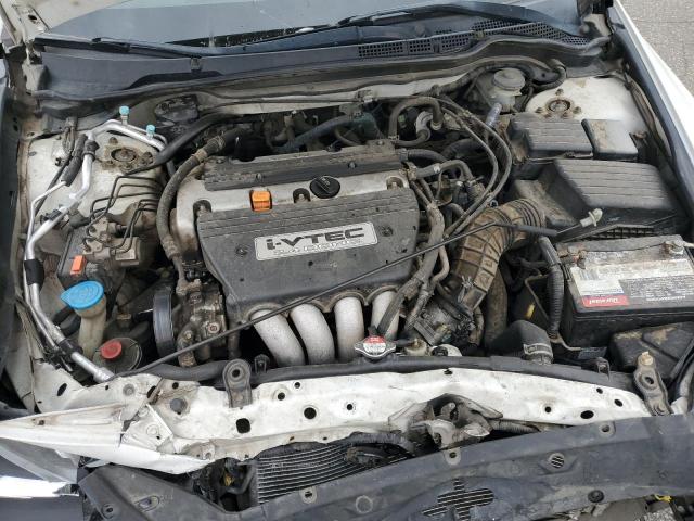 1HGCM56664A152067 - 2004 HONDA ACCORD EX WHITE photo 11