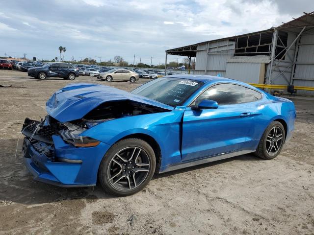 1FA6P8TH0L5187940 - 2020 FORD MUSTANG BLUE photo 1