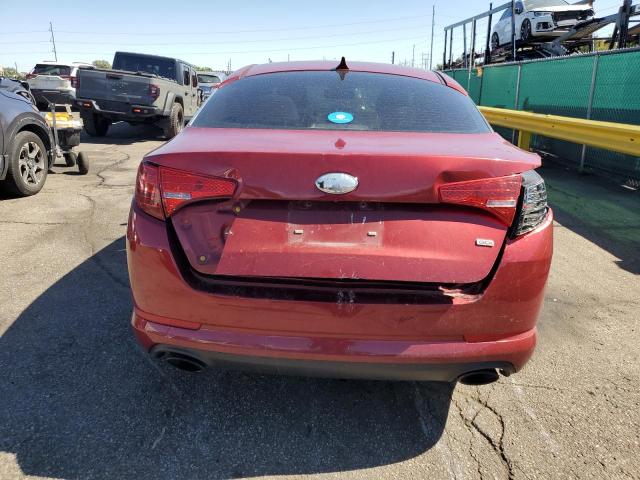 5XXGM4A75DG185673 - 2013 KIA OPTIMA LX ბურგუნდია ფოტო 6