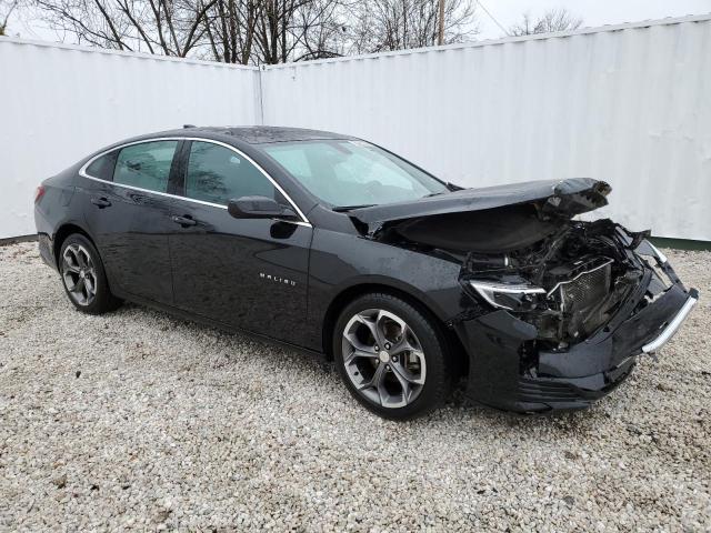 1G1ZD5ST4MF073772 - 2021 CHEVROLET MALIBU LT BLACK photo 4