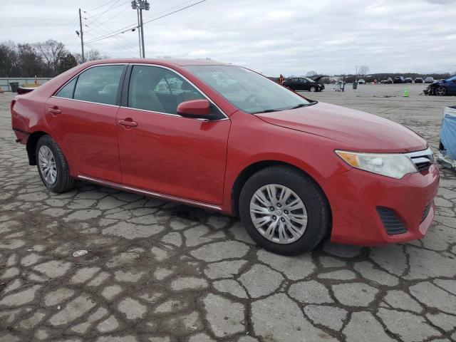 4T4BF1FK4ER401185 - 2014 TOYOTA CAMRY L RED photo 4