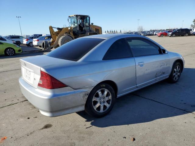 1HGEM22943L017731 - 2003 HONDA CIVIC EX SILVER photo 3