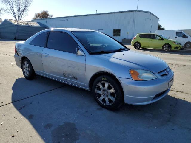 1HGEM22943L017731 - 2003 HONDA CIVIC EX SILVER photo 4