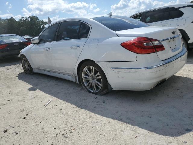 KMHGC4DD1DU257768 - 2013 HYUNDAI GENESIS 3.8L Weiß Foto 2