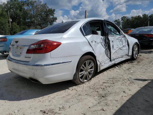 KMHGC4DD1DU257768 - 2013 HYUNDAI GENESIS 3.8L Weiß Foto 3