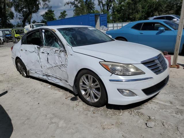 KMHGC4DD1DU257768 - 2013 HYUNDAI GENESIS 3.8L Weiß Foto 4