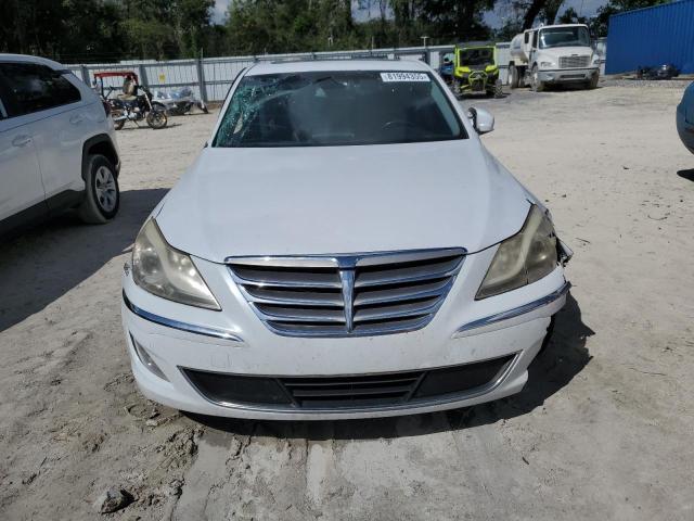 KMHGC4DD1DU257768 - 2013 HYUNDAI GENESIS 3.8L Weiß Foto 5
