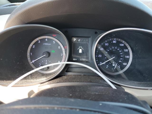 5NMZT3LB2JH098026 - 2018 HYUNDAI SANTA FE S ლურჯი ფოტო 9