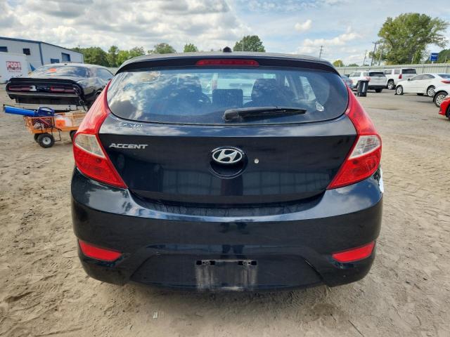 KMHCT5AE2DU075627 - 2013 HYUNDAI ACCENT GLS BLACK photo 6
