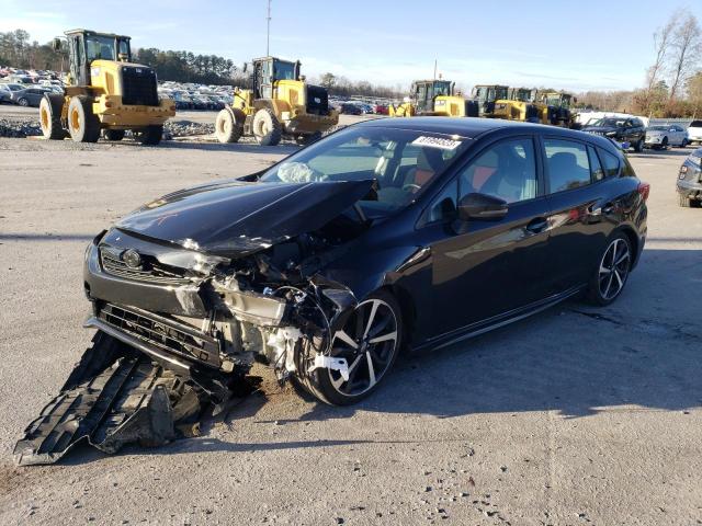 4S3GTAJ6XN1708157 - 2022 SUBARU IMPREZA SPORT BLACK photo 1