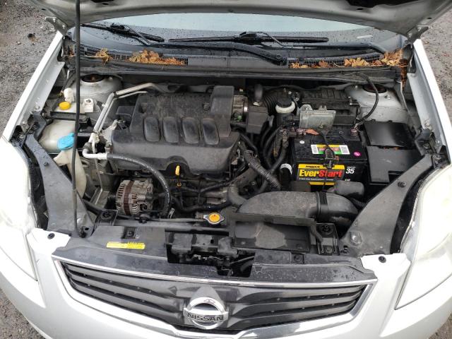 3N1AB6AP0AL635126 - 2010 NISSAN SENTRA 2.0 SILVER photo 11