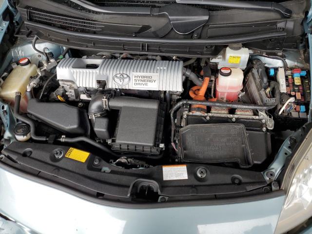 JTDKN3DU9F1911813 - 2015 TOYOTA PRIUS Turkuaz foto 11