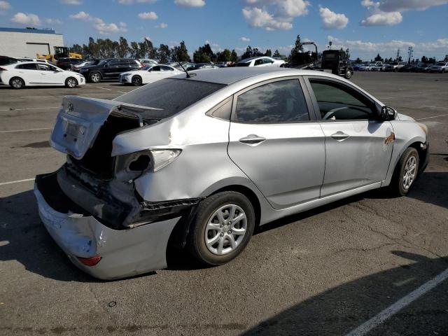 KMHCT4AE4FU825753 - 2015 HYUNDAI ACCENT GLS 银色 照片 3