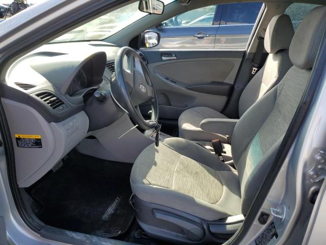 KMHCT4AE4FU825753 - 2015 HYUNDAI ACCENT GLS 银色 照片 7