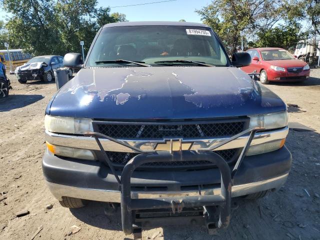 1GCHK29U62E110555 - 2002 CHEVROLET SILVERADO K2500 HEAVY DUTY BLUE photo 5