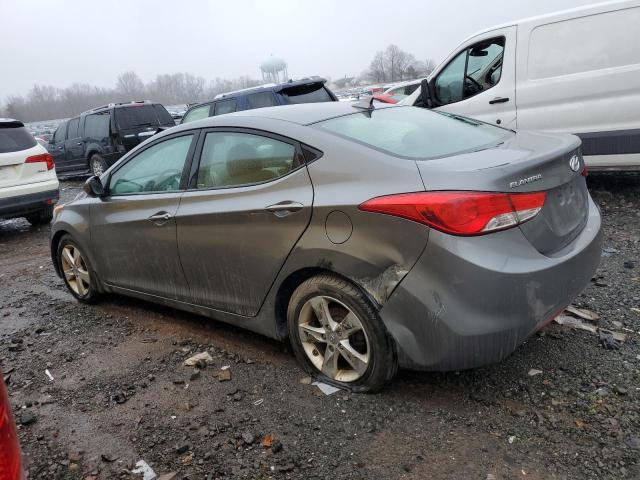 5NPDH4AE6DH277286 - 2013 HYUNDAI ELANTRA GLS GRAY photo 2