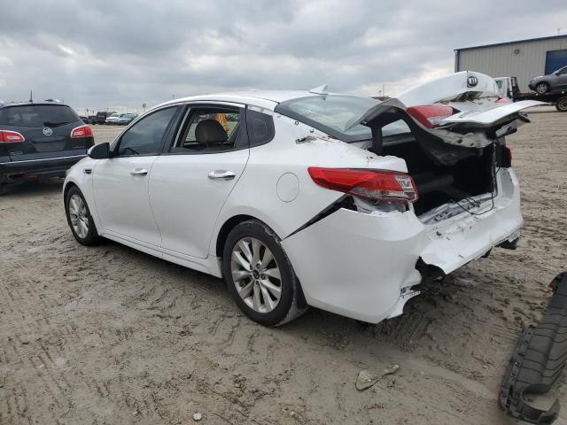 5XXGU4L32GG013373 - 2016 KIA OPTIMA EX WHITE photo 2