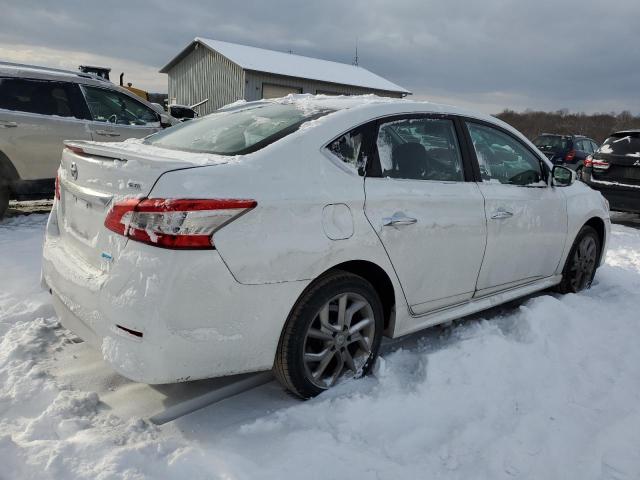 3N1AB7AP3EY330234 - 2014 NISSAN SENTRA S WHITE photo 3