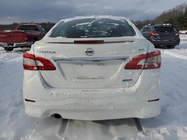 3N1AB7AP3EY330234 - 2014 NISSAN SENTRA S WHITE photo 6