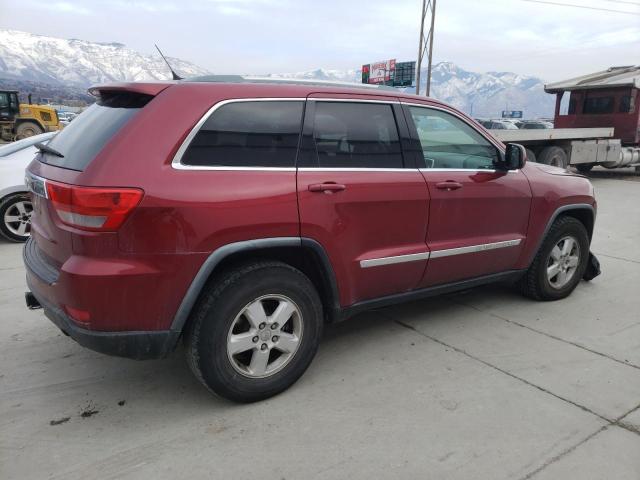 1C4RJFAG5CC128689 - 2012 JEEP GRAND CHER LAREDO BURGUNDY photo 3