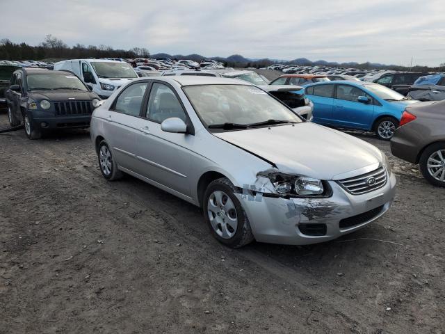 KNAFE221195615361 - 2009 KIA SPECTRA EX SILVER photo 4