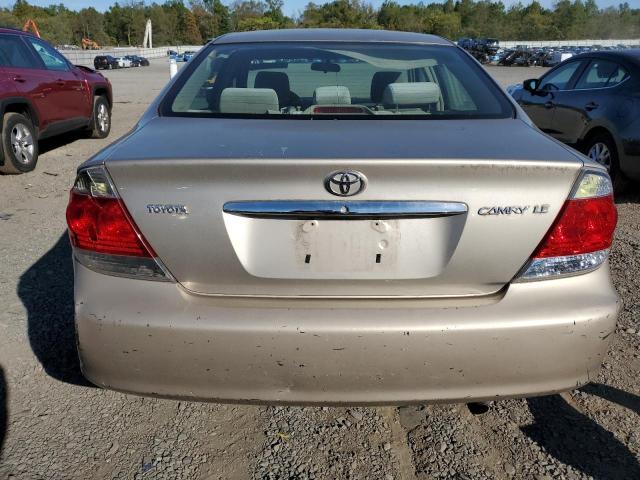 4T1BE32K05U522228 - 2005 TOYOTA CAMRY LE TAN photo 6