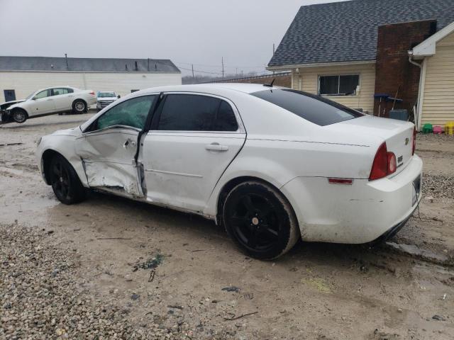 1G1ZC5E14BF156550 - 2011 CHEVROLET MALIBU 1LT WHITE photo 2