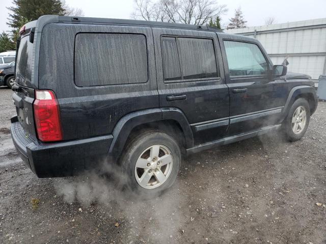 1J8HG48K47C657039 - 2007 JEEP COMMANDER BLACK photo 3