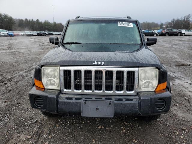 1J8HG48K47C657039 - 2007 JEEP COMMANDER BLACK photo 5