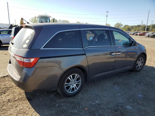 5FNRL5H66CB123831 - 2012 HONDA ODYSSEY EXL GRAY photo 3