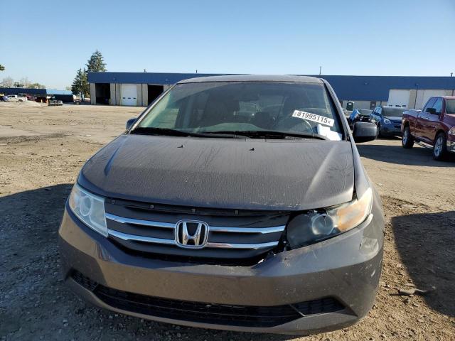 5FNRL5H66CB123831 - 2012 HONDA ODYSSEY EXL GRAY photo 5