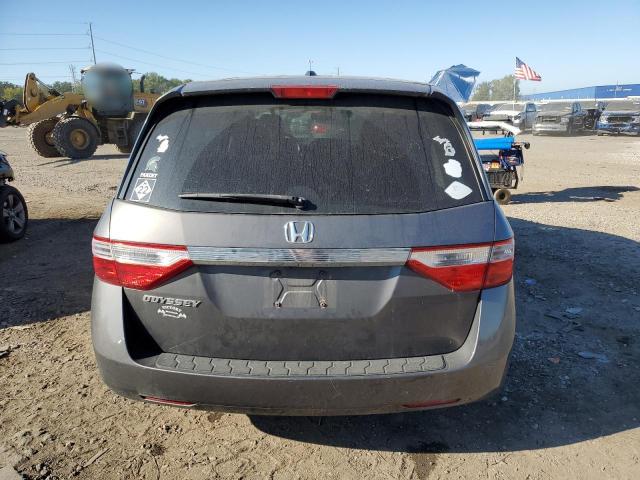 5FNRL5H66CB123831 - 2012 HONDA ODYSSEY EXL GRAY photo 6