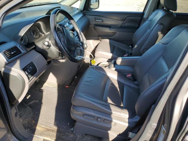 5FNRL5H66CB123831 - 2012 HONDA ODYSSEY EXL GRAY photo 7