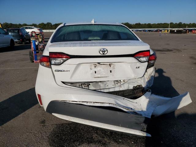 5YFEPMAE5MP165427 - 2021 TOYOTA COROLLA LE Սպիտակ լուսանկար 6