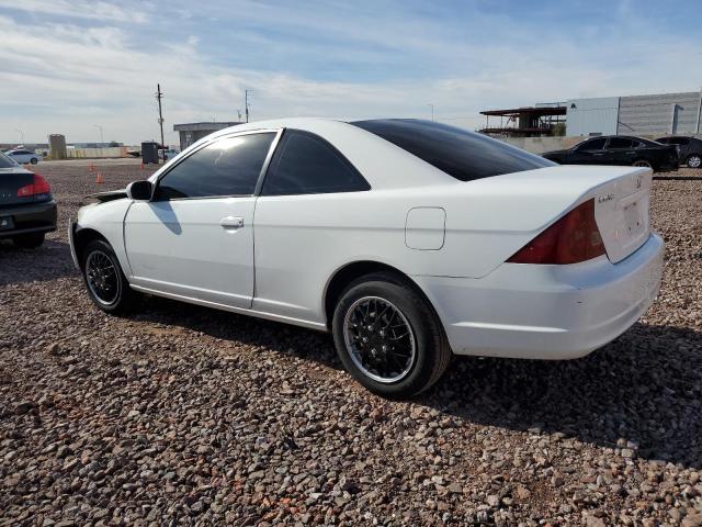 1HGEM22971L113494 - 2001 HONDA CIVIC SI WHITE photo 2