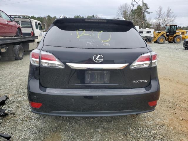 2T2ZK1BA0DC089606 - 2013 LEXUS RX 350 BLACK photo 6