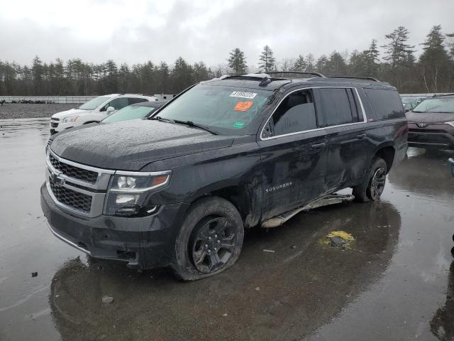 1GNSKHKC2KR157768 - 2019 CHEVROLET SUBURBAN K1500 LT BLACK photo 1