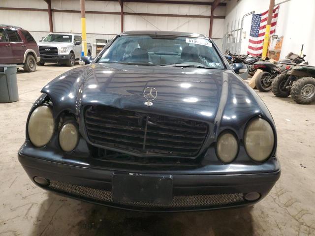 WDBLJ70G62T121549 - 2002 MERCEDES-BENZ CLK 430 BLUE photo 5