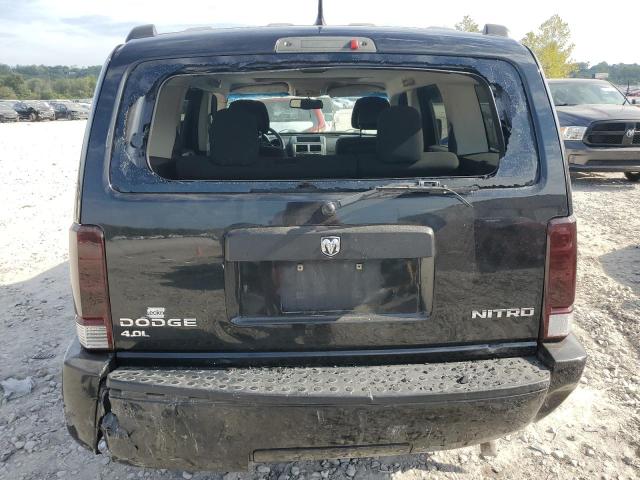 1D4PU4GX0BW501602 - 2011 DODGE NITRO HEAT შავი ფოტო 6