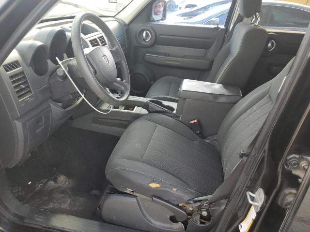 1D4PU4GX0BW501602 - 2011 DODGE NITRO HEAT შავი ფოტო 7