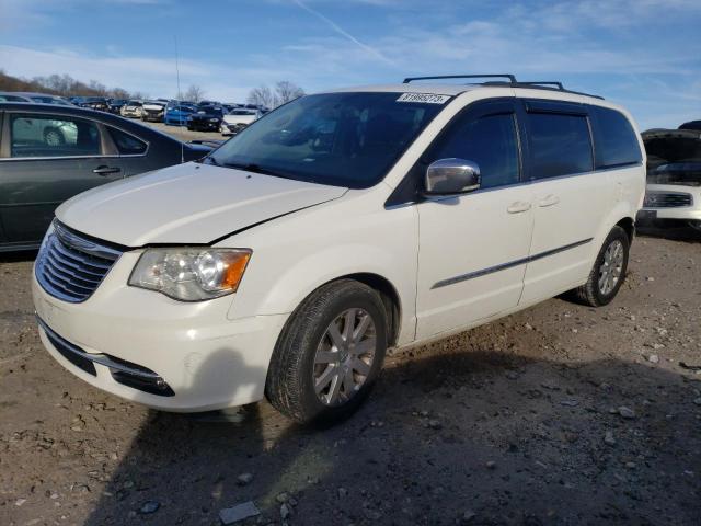 2C4RC1CG8CR412108 - 2012 CHRYSLER TOWN & COU TOURING L WHITE photo 1