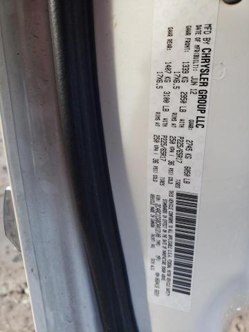 2C4RC1CG8CR412108 - 2012 CHRYSLER TOWN & COU TOURING L WHITE photo 13