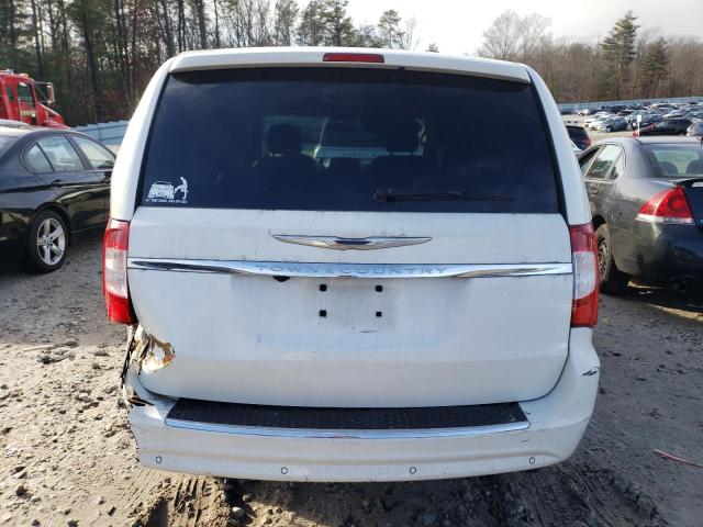 2C4RC1CG8CR412108 - 2012 CHRYSLER TOWN & COU TOURING L WHITE photo 6