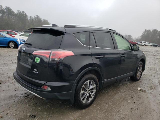 JTMRJREVXGD016013 - 2016 TOYOTA RAV4 HV XLE BLACK photo 3