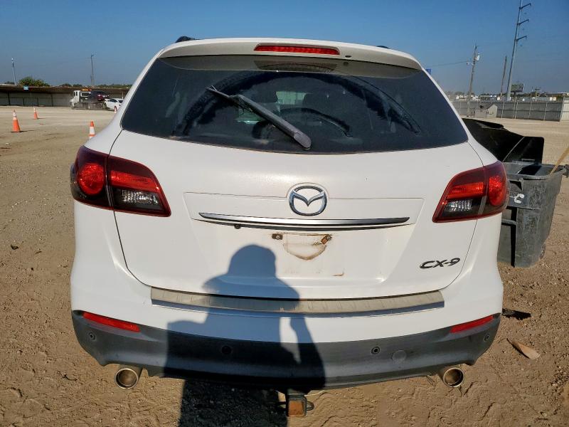 JM3TB2DV5F0468590 - 2015 MAZDA CX-9 GRAND TOURING WHITE photo 6